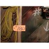 Image 1 : ROPE, LIGHT STAND AND MISC AGAINST WALL