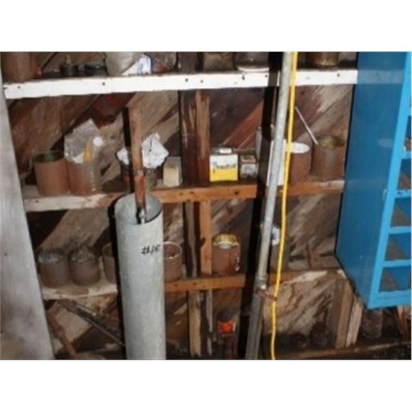 QUANTITY OF HARDWARE ON WALL