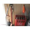 Image 1 : BIRD FEEDER & STAND, SNOWSHOVELS, POP SHOPPE BOTTLES, SICKLE