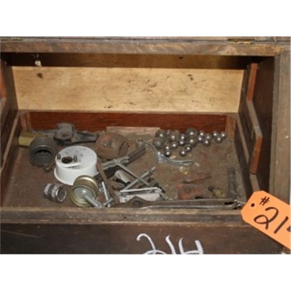 WOOD CABINET GLASS FRONT