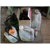 Image 2 : MISC CHEMICALS, 2 SPRAYERS, CUTTING TORCH HOSE, CANVAS, SEAT COVERS, GARBAGE CAN
