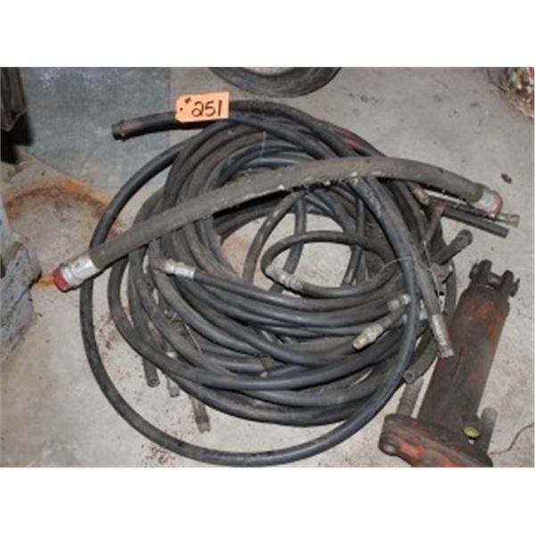 QUANTITY OF HYDRAULIC HOSE, RAM