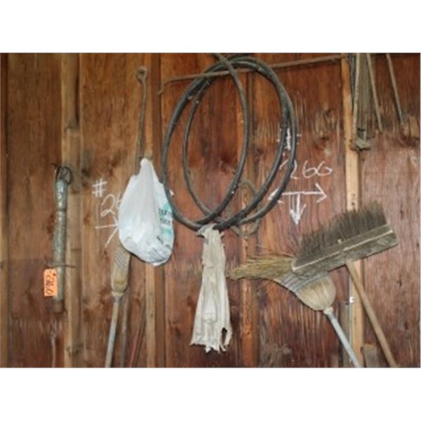 MISC ON THE WALL & BOTTOM OF THE WALL