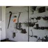 Image 2 : QUANTITY OF MISC ON PEG BOARD & RACK