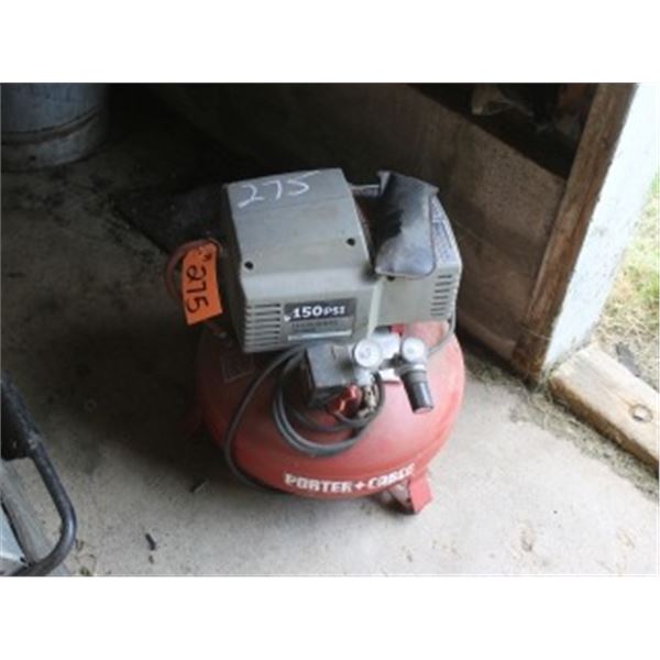 PORTER CABLE PANCAKE AIR COMPRESSOR