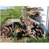 Image 1 : QUANTITY OF SCRAP METAL ON THE EAST SIDE OF THE SHOP