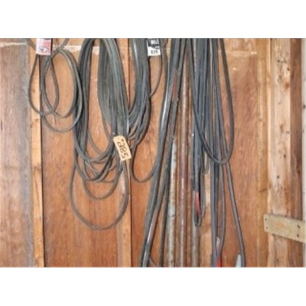QUANTITY OR CORDS, V-BELTS, MISC