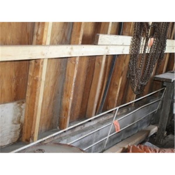 MISC WOOD, REBAR PANEL