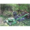 Image 1 : WHEELBARROW, MOWER & PARTIAL ROTOTILLER
