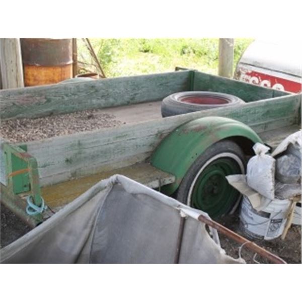 6' X 8' SINGLE AXLE TRAILER