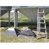 Image 1 : 2 BLACK PLASTIC HOPPERS & LADDER