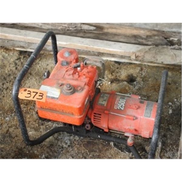 HOMELITE 2500 GEN SET