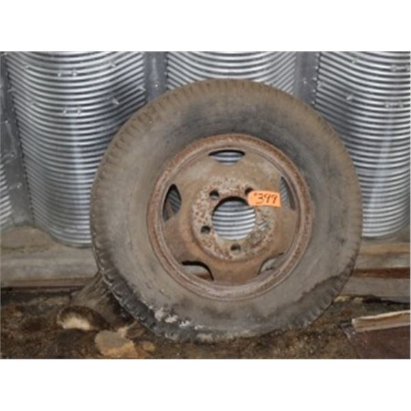 TRUCK TIRE & RIM
