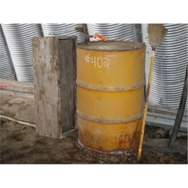 1/3 OF A BARREL OF ANTIFREEZE