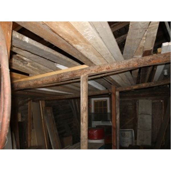 QUANTITY OF LUMBER IN RAFTERS