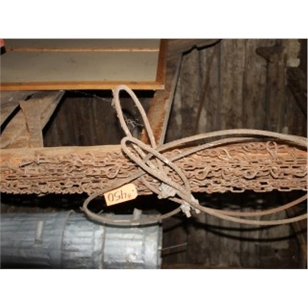 CHAIN & CABLE, RED WOOD