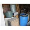 Image 1 : BARRELS, GARBAGE CANS, BOXES, HEATER, JERRY CAN