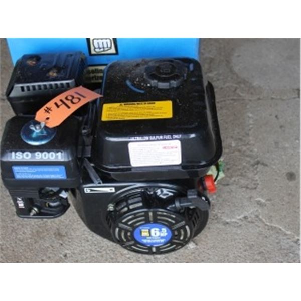 6.5  HP GAS  MOTOR (AS NEW)