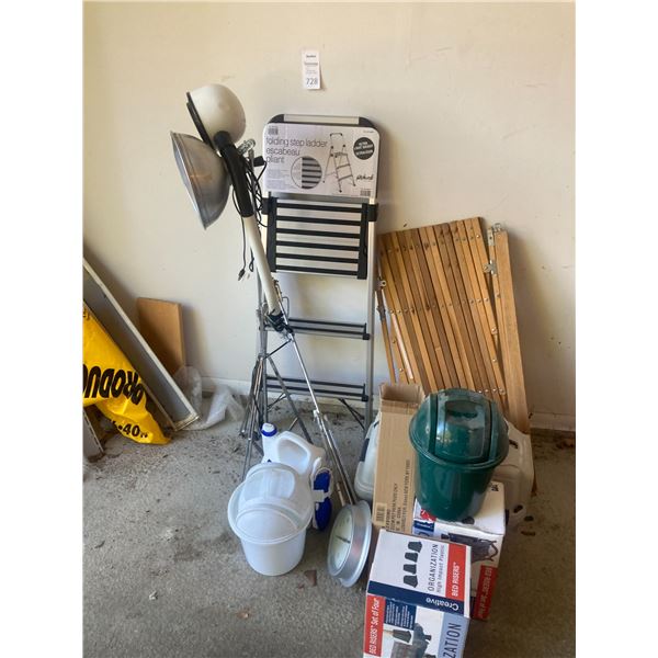 Light,ladder,pet cage,and more A