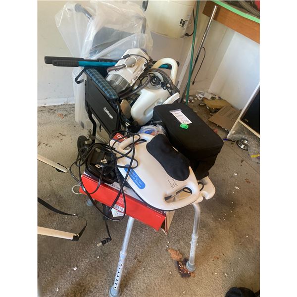 Wheel chair, Heath care items A