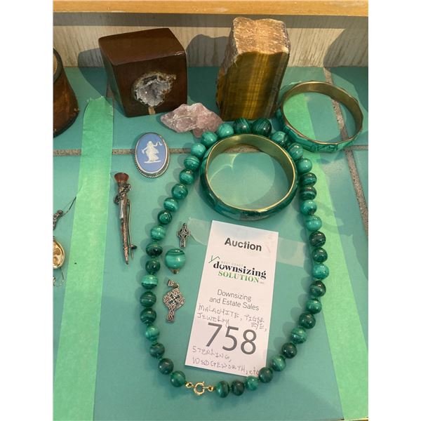 Sterling Silver Pin & Jewelry B