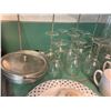 Image 2 : Stemware, plates, pryex cookware. A