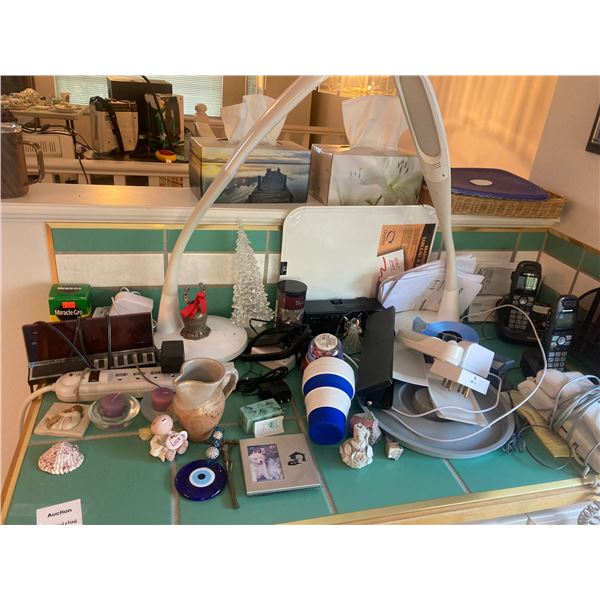 Phones, lamps and more A