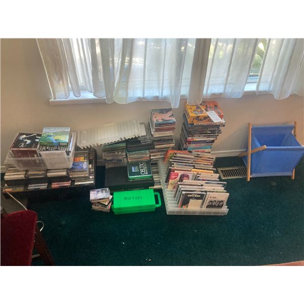 CDs, DVD, Cassettes C