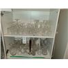 Image 1 : 2 shelves of crystal and glass cat a