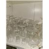 Image 4 : 2 shelves of crystal and glass cat a