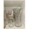Image 5 : 2 shelves of crystal and glass cat a