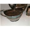 Image 4 : Silver plated tea set cat a