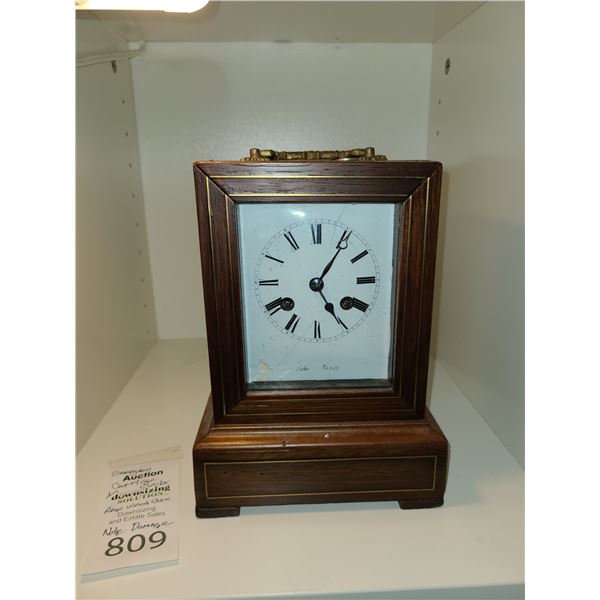 Antique Georgian carriage clock cat a