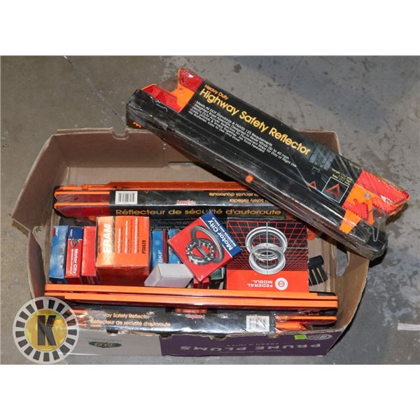 ESTATE BOX OF AUTOMOTIVE ITEMS INCLUDING