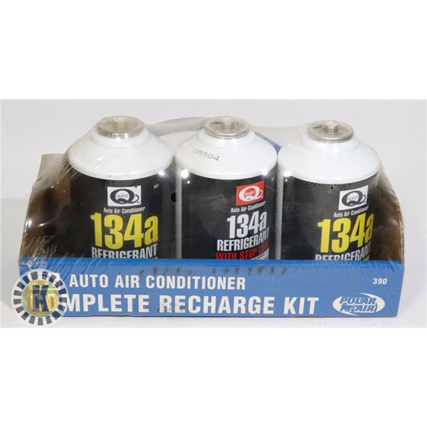NEW AUTO IAR CONDITIONER COMPLETE RECHARGE KIT