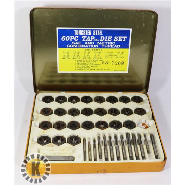 MASTERCRAFT TAP AND DIE SET