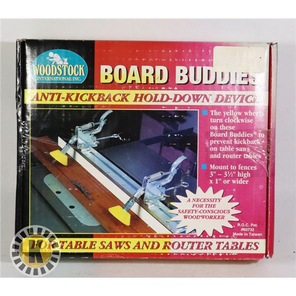 BOARD BUDDIES ANTI KICKBACK HOLD DOWN DEVICE