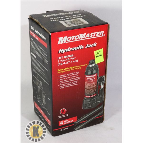 MOTOMASTER HYDRAULIC JACK