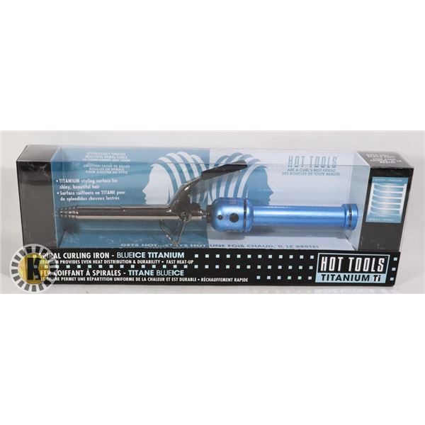 HOT TOOLS Ti SPIRAL CURLING IRON