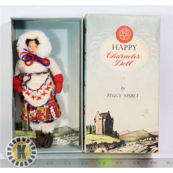 VINTAGE MADE IN ENGLAND HAPPY CHARACTER DOLL
