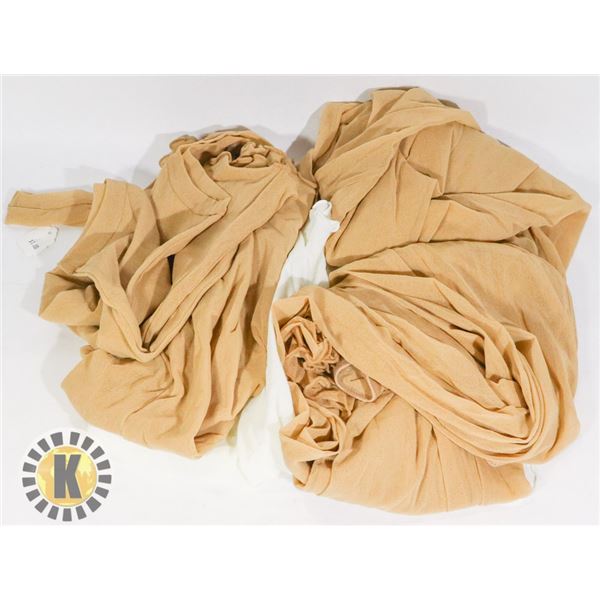 3 SHEER CAMIS AND 2 SHEER DRESSES