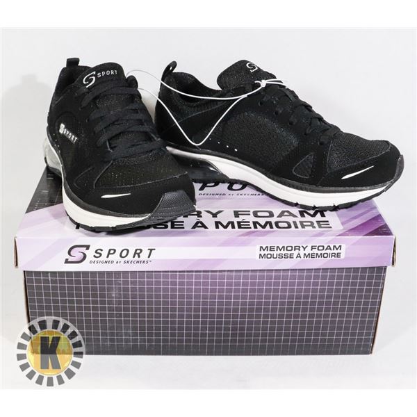 MEMORY FOAM SPORTS SHOES- LADIES SIZE 6