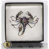 Image 1 : SCORPION RHINESTONE BROOCH