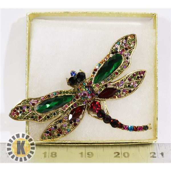LARGE DRAGONFLY BROOCH