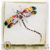 Image 1 : LARGE DRAGONFLY RHINESTONE BROOCH