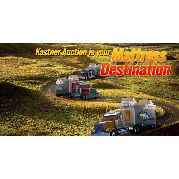 KASTNER AUCTIONS LIQUIDATES MATTRESSES!