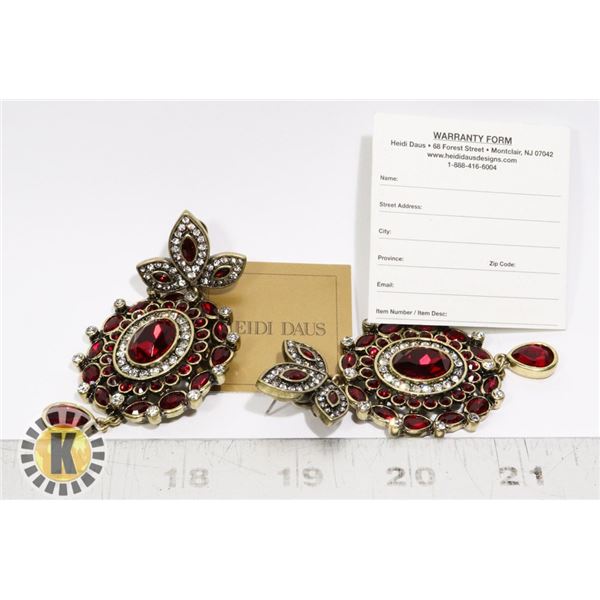 HIEDI DEUS "WORTH WAITING FOR" EARRINGS