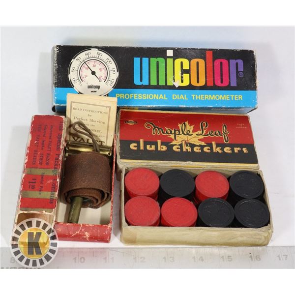 VINTAGE 3 ITEMS AUTO STROP SAFETY