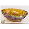 Image 1 : 1 LARGE CARNIVAL GLASS/BOWLS