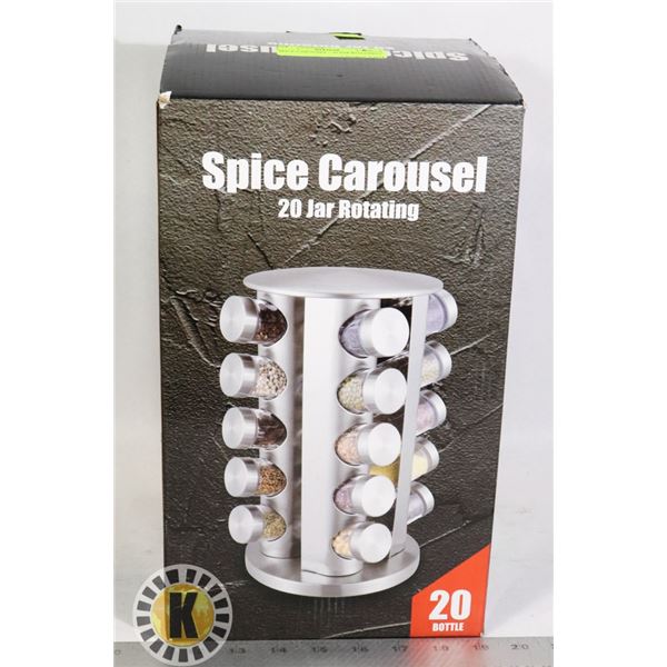 SPICE CAROUSEL - 20 JAR ROTATING